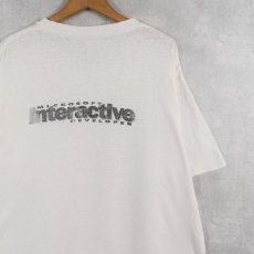 画像2: 90's Microsoft "A New Magazine. A New Mind Set." コンピューター企業 プリントTシャツ XL (2)