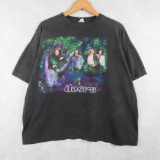 画像1: 90's The Doors USA製 ロックバンド プリントTシャツ BLACK XL (1)