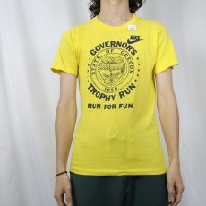 画像2: 80's NIKE 社外タグ USA製 "GOVERNOR'S TROPHY RUN" プリントTシャツ M (2)