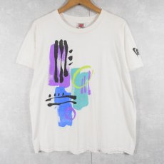 画像1: 90's NIKE 銀タグ USA製 プリントTシャツ L (1)