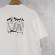 画像2: 90's BEN&JERRY'S "euphoria" USA製 企業プリントTシャツ XL (2)
