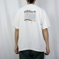 画像4: 90's BEN&JERRY'S "euphoria" USA製 企業プリントTシャツ XL (4)
