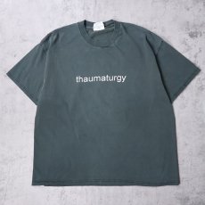 画像2: 〜2000's Ambrosia Software "Thaumaturgy" ソフトウェア企業プリントTシャツ BLACK XL (2)