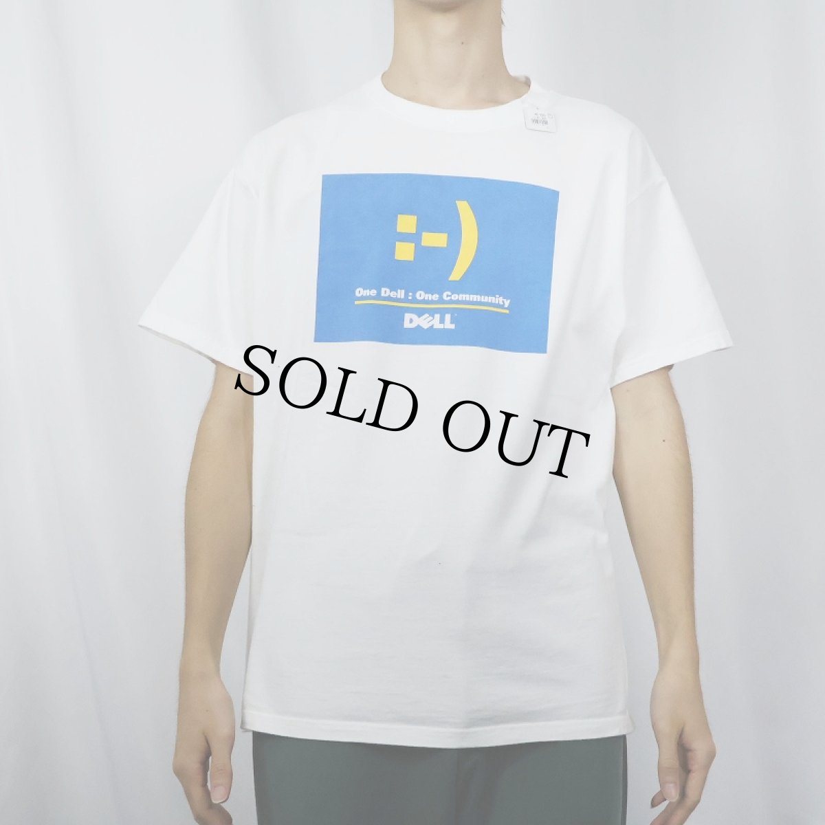 画像2: DELL "One Dell:One Community" コンピューター企業 プリントTシャツ L (2)