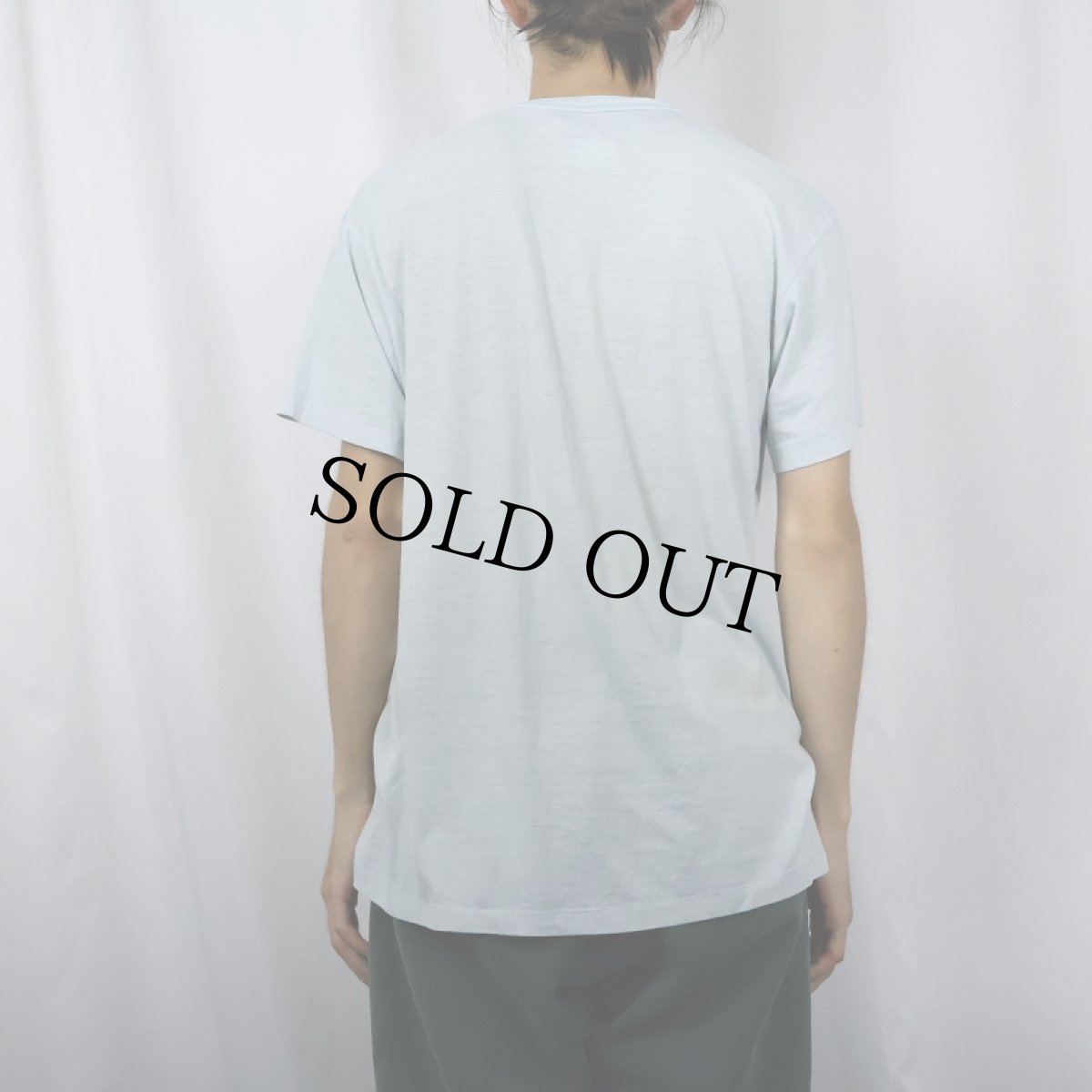 画像3: 80's NIKE 紺タグ USA製 ロゴプリントTシャツ L (3)