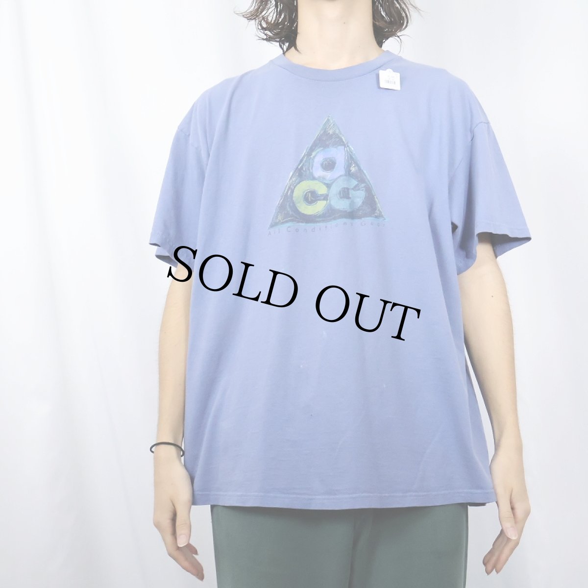 画像2: 90's〜 NIKE USA製 "ACG" ロゴプリントTシャツ L (2)