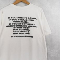 画像2: 90's NIKE × SPIKE LEE 銀タグ USA製 "MARS BLACKMON" プリントTシャツ XL (2)