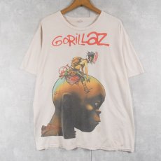 画像1: GORILLAZ ロックバンド タイダイTシャツ XL (1)