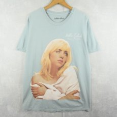 画像1: Billie Eilish "Happier Than Ever" ミュージシャンプリントTシャツ L (1)