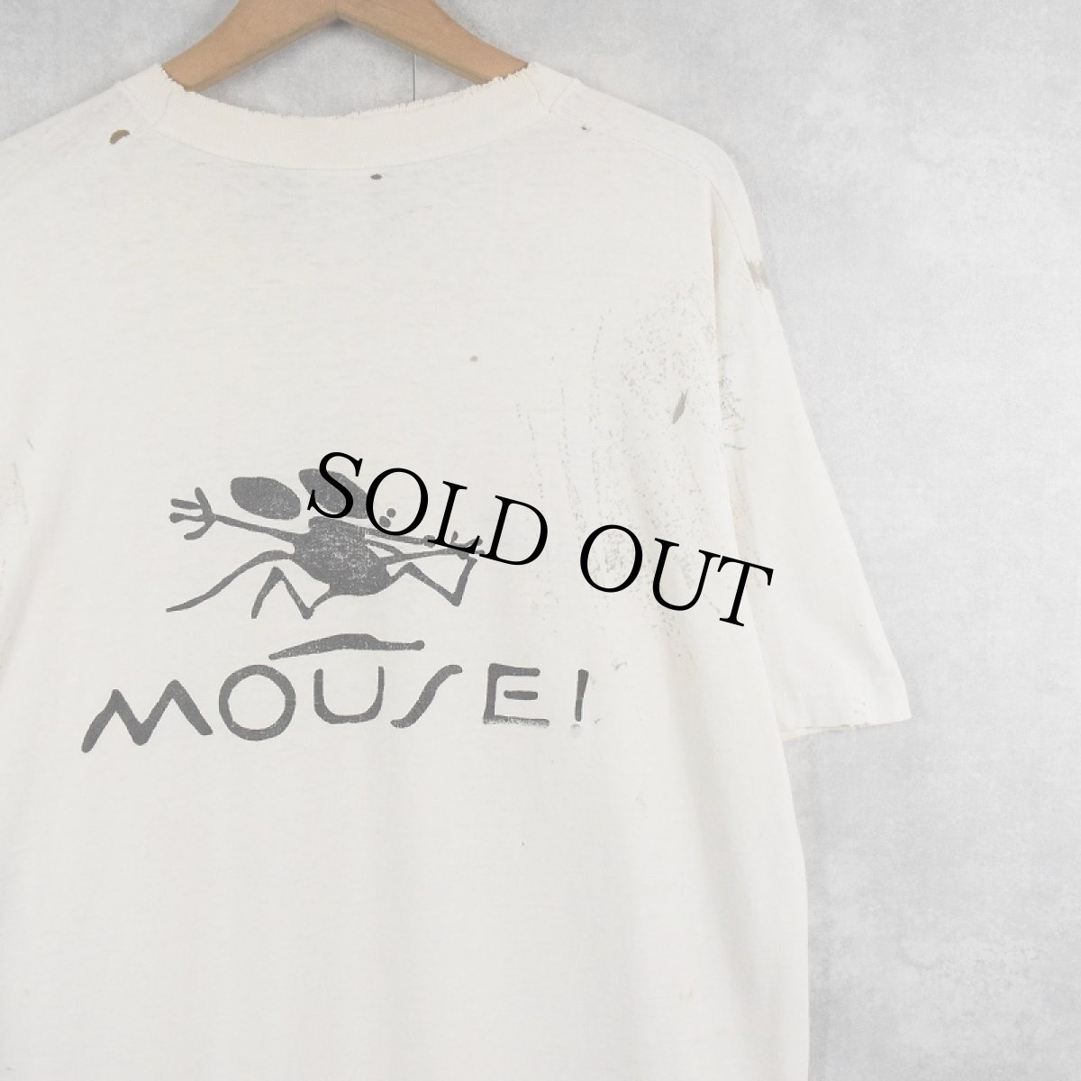 画像2: 90's Stanley Mouse "MORTHER'S WORRY" アートプリントTシャツ M (2)