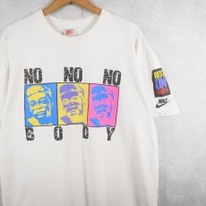 画像1: 90's NIKE × SPIKE LEE 銀タグ USA製 "MARS BLACKMON" プリントTシャツ XL (1)