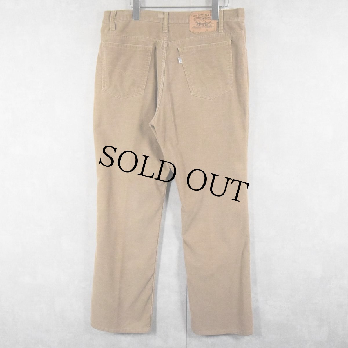 画像2: 80's Levi's 617-1523 USA製 コーデュロイパンツ W35 (2)