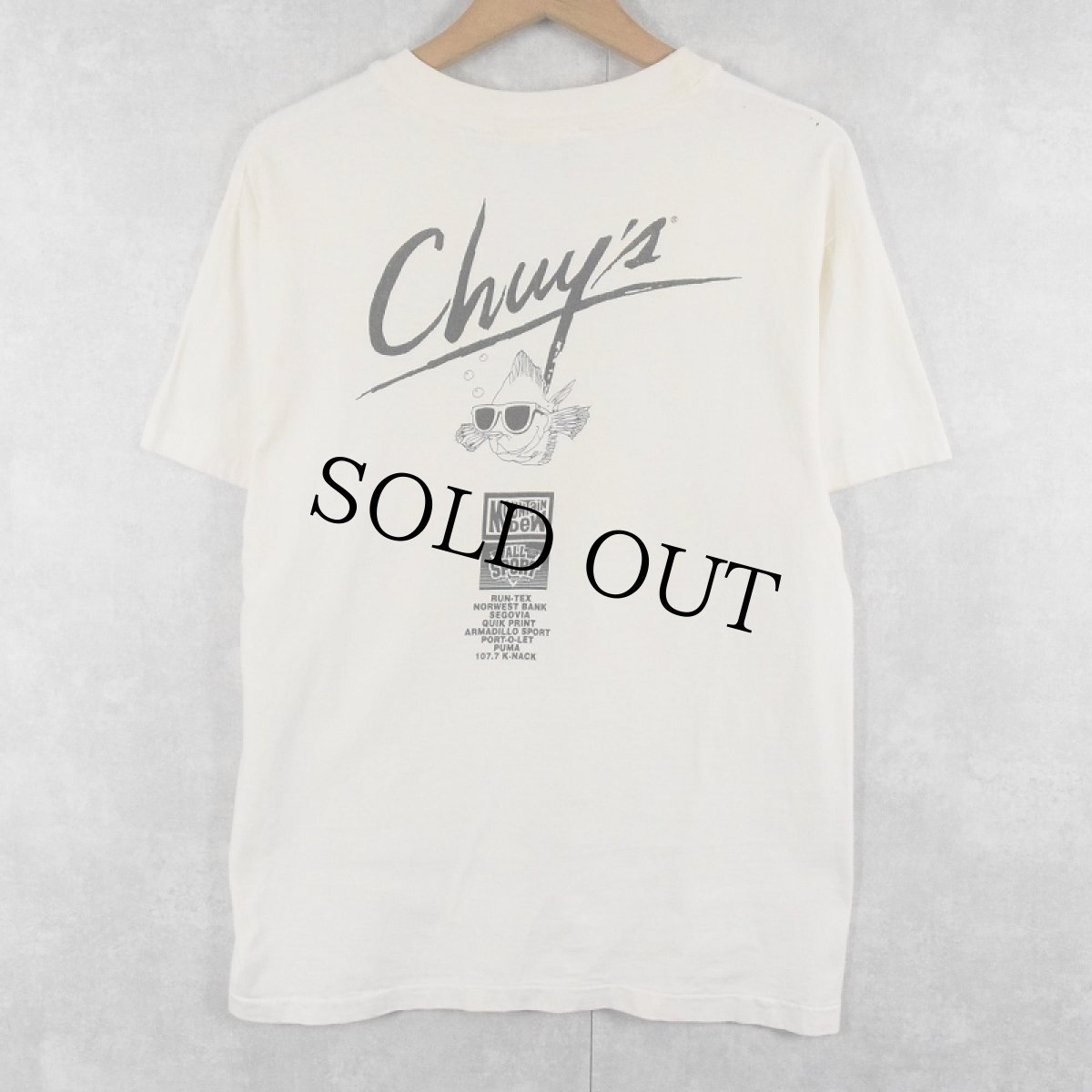 画像2: 90's BIG BROTHERS / BIG SISTERS OF AUTTIN USA製 "FIRM UP YOUR CHEEKS " プリントTシャツ M (2)