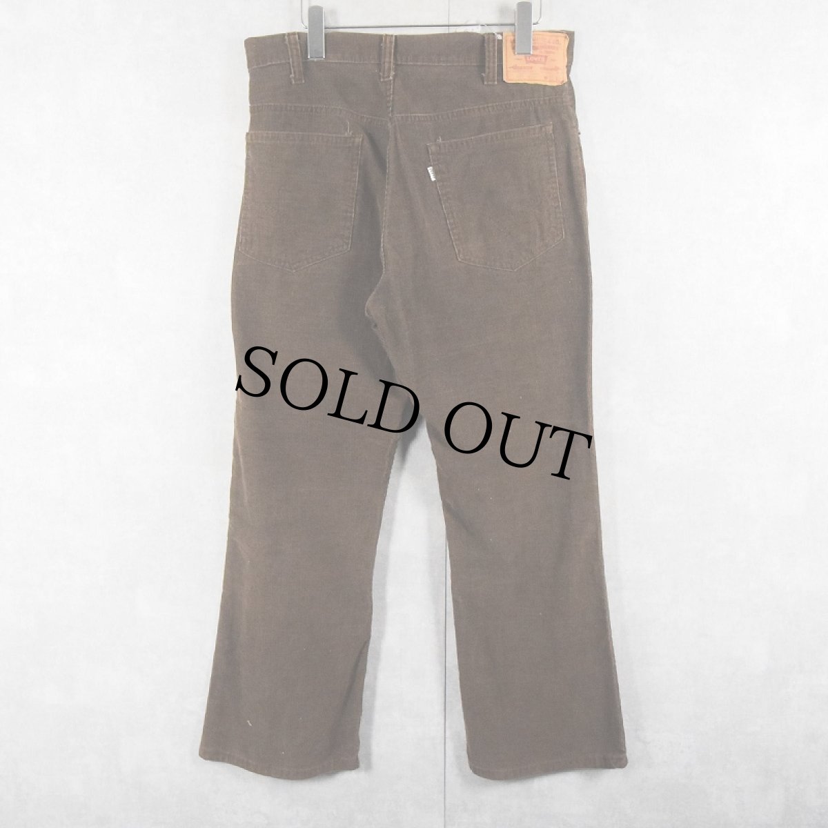 画像2: 80's Levi's 517-1529 USA製 コーデュロイパンツ BROWN W33 (2)