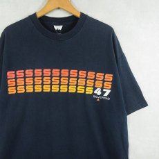 画像1: Levi's SILVER TAB プリントTシャツ NAVY XL (1)