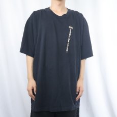 画像3: 90's PRECARYOUS USA製 サイクリングウェアメーカー スカルプリントTシャツ XXL (3)
