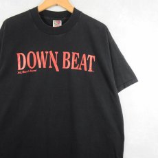 画像2: DOWN BEAT Jazz, Blues & Beyond "Buddy Rich" ジャズ雑誌プリントTシャツ BLACK XL (2)