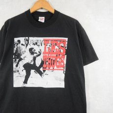 画像1: 90's Les Thugs USA製 ハードコア パンクバンド プリントTシャツ L (1)