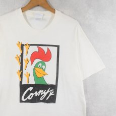 画像1: 90's Kellogg's USA製 "Corny" シリアル企業 キャラクタープリントTシャツ L (1)