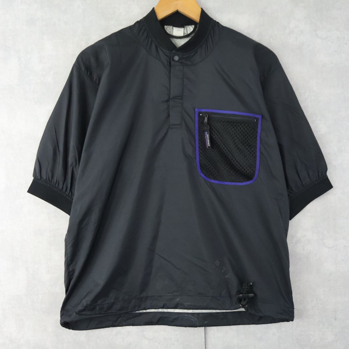 画像1: 90's Patagonia カヤックジャケット BLACK M (1)