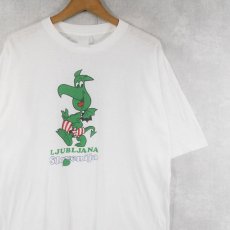 画像1: 90's "LJUBLJANA Slovenija" キャラクタープリントTシャツ (1)