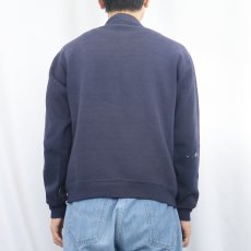 画像3: 80's RUSSELL ATHLETIC USA製 前V 無地フェードスウェット NAVY M (3)