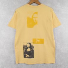 画像2: MAD ENGINE "Mona Lisa" アートプリントTシャツ M (2)