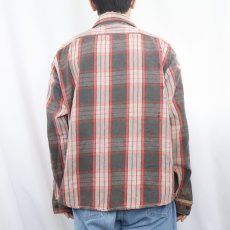 画像3: 70〜80's FIVE BROTHERS USA製 チェック柄 ヘビーネルシャツ XL (3)
