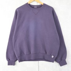 画像1: RUSSELL ATHLETIC 前V 無地スウェット (1)