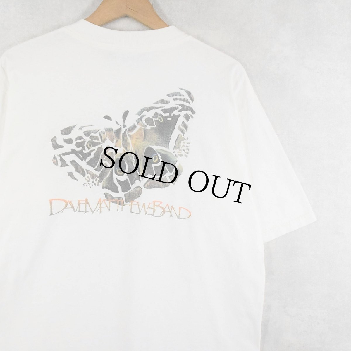 画像2: 90's Dave Matthews Band USA製 ロックバンドプリントTシャツ L (2)