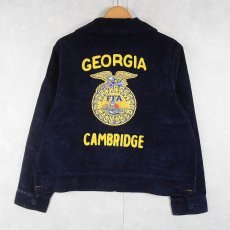 画像1: FFA "GEORGIA CAMBRIDGE" ファーマーズコーデュロイジャケット 42 (1)