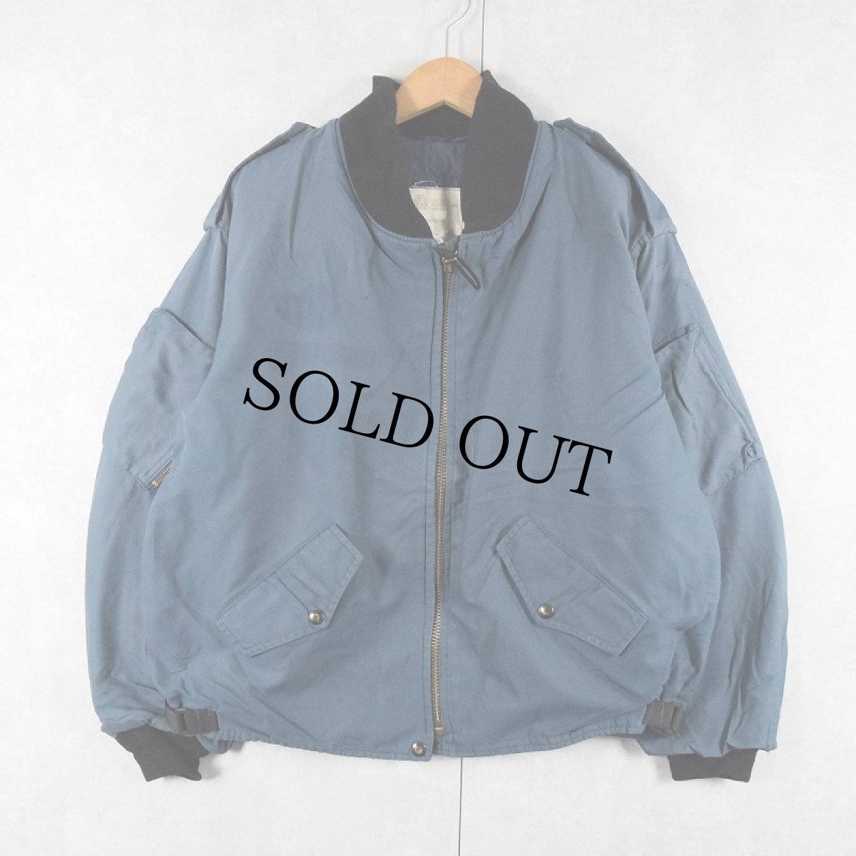 画像1: 90's ROYAL CANADIAN AIR FORCE フライトジャケット SIZE7344 (1)