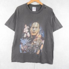 画像1: 2000's The Rock プロレスラープリントTシャツ L (1)