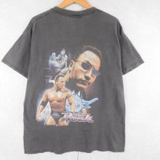 画像2: 2000's The Rock プロレスラープリントTシャツ L (2)