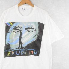 画像1: 80's Zvuki Mu オルタナティブロックバンドアルバムプリントTシャツ XL (1)