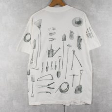 画像2: 90's rel-e-vant products 工具プリントTシャツ (2)