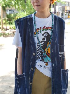 画像1: "Mickey Gone dread" キャラクターパロディプリントTシャツ S (1)