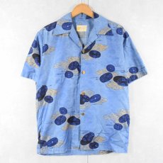 画像1: 70's Hawaiian Casuals by STAN HICKS コインボタン アロハシャツ  (1)