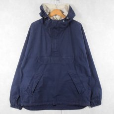 画像1: GAP コットンアノラックパーカー NAVY S (1)