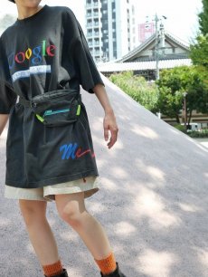 画像2: Google "BNB NOPE GANG" 企業ロゴ プリントTシャツ BLACK 2XL (2)