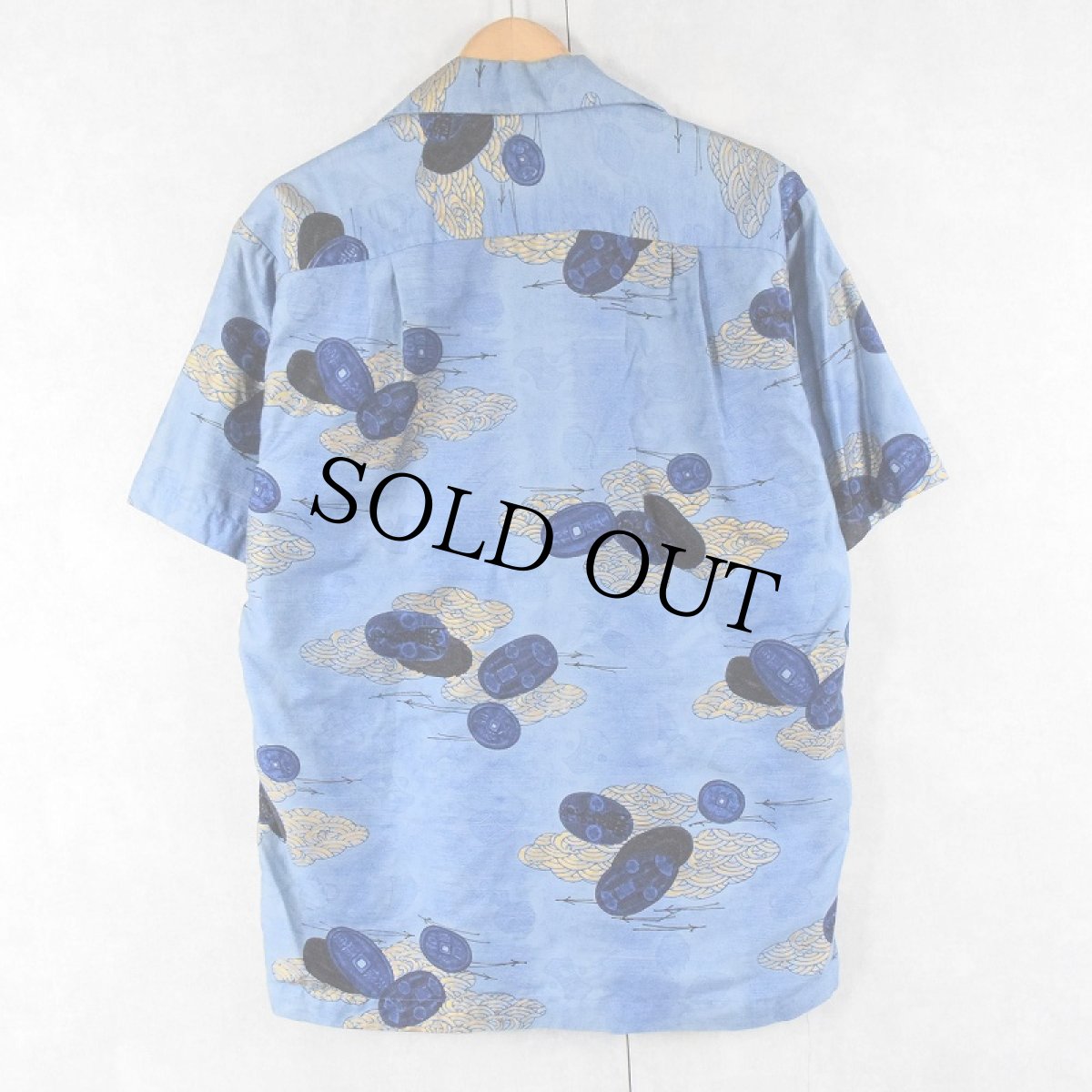 画像2: 70's Hawaiian Casuals by STAN HICKS コインボタン アロハシャツ (2)