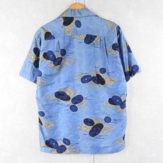 画像2: 70's Hawaiian Casuals by STAN HICKS コインボタン アロハシャツ  (2)