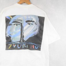 画像2: 80's Zvuki Mu オルタナティブロックバンドアルバムプリントTシャツ XL (2)