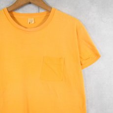 画像1: 70's〜 無地ポケットTシャツ (1)
