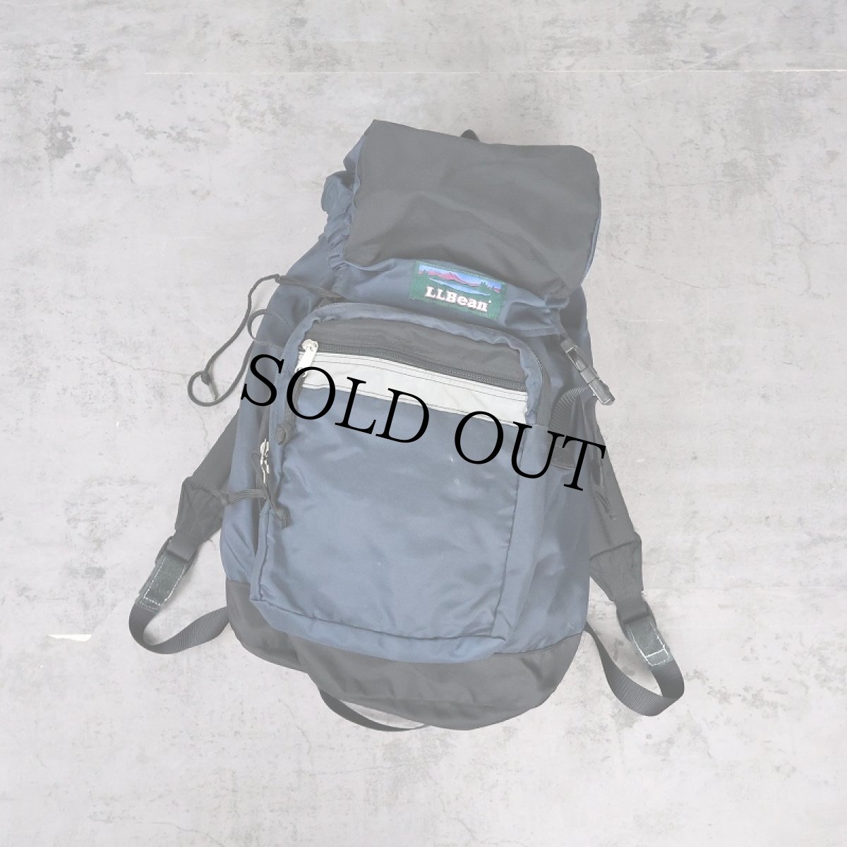 画像1: 80's L.L.Bean "TOP LOADING BOOK PACK" ナイロンバックパック (1)