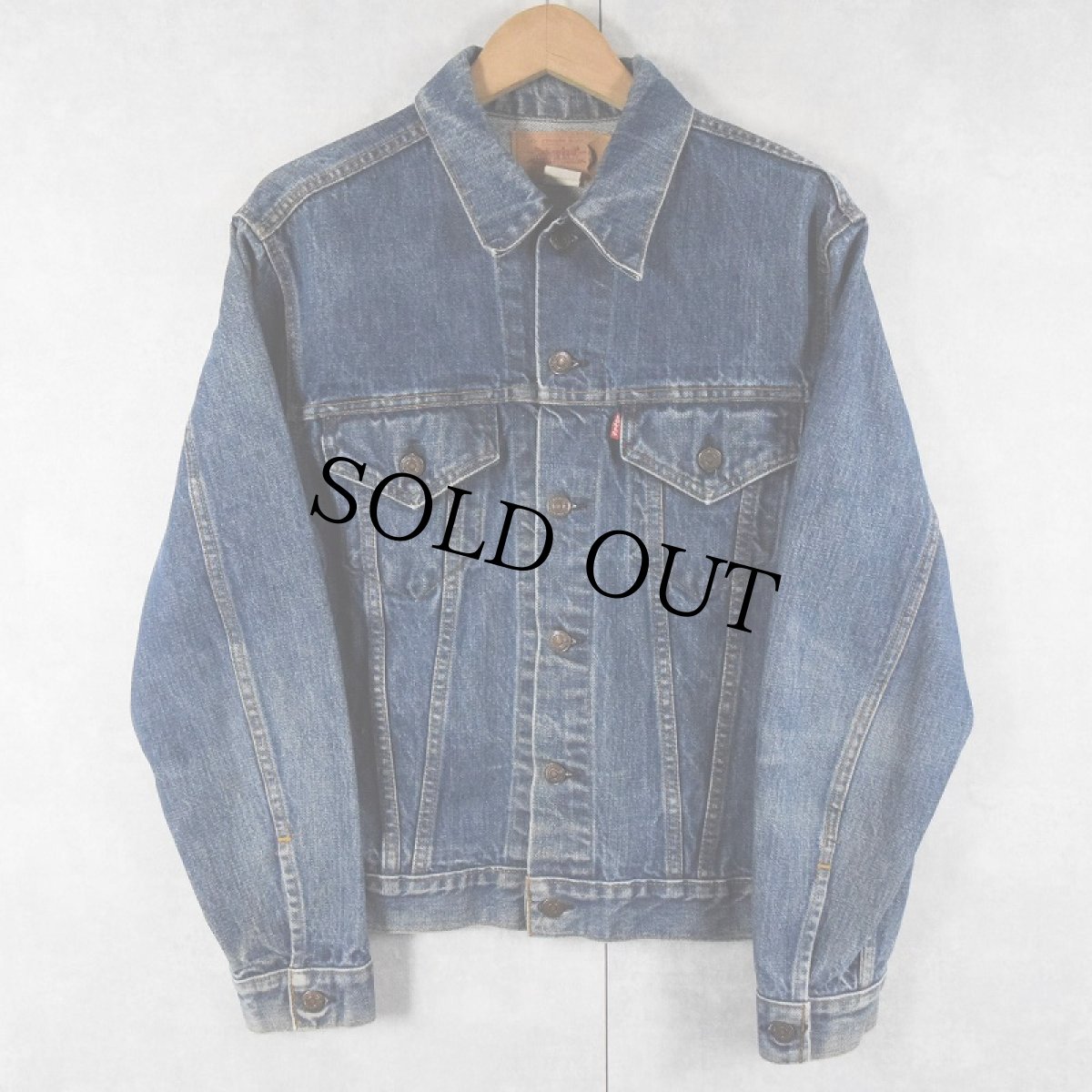 画像1: 70's Levi's 70505-0217 USA製 デニムジャケット SIZE40 (1)