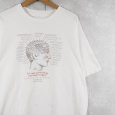 画像1: 2000's  "ODD MAN OUT CREATIVE MERCENARIES" イラストプリントTシャツ (1)