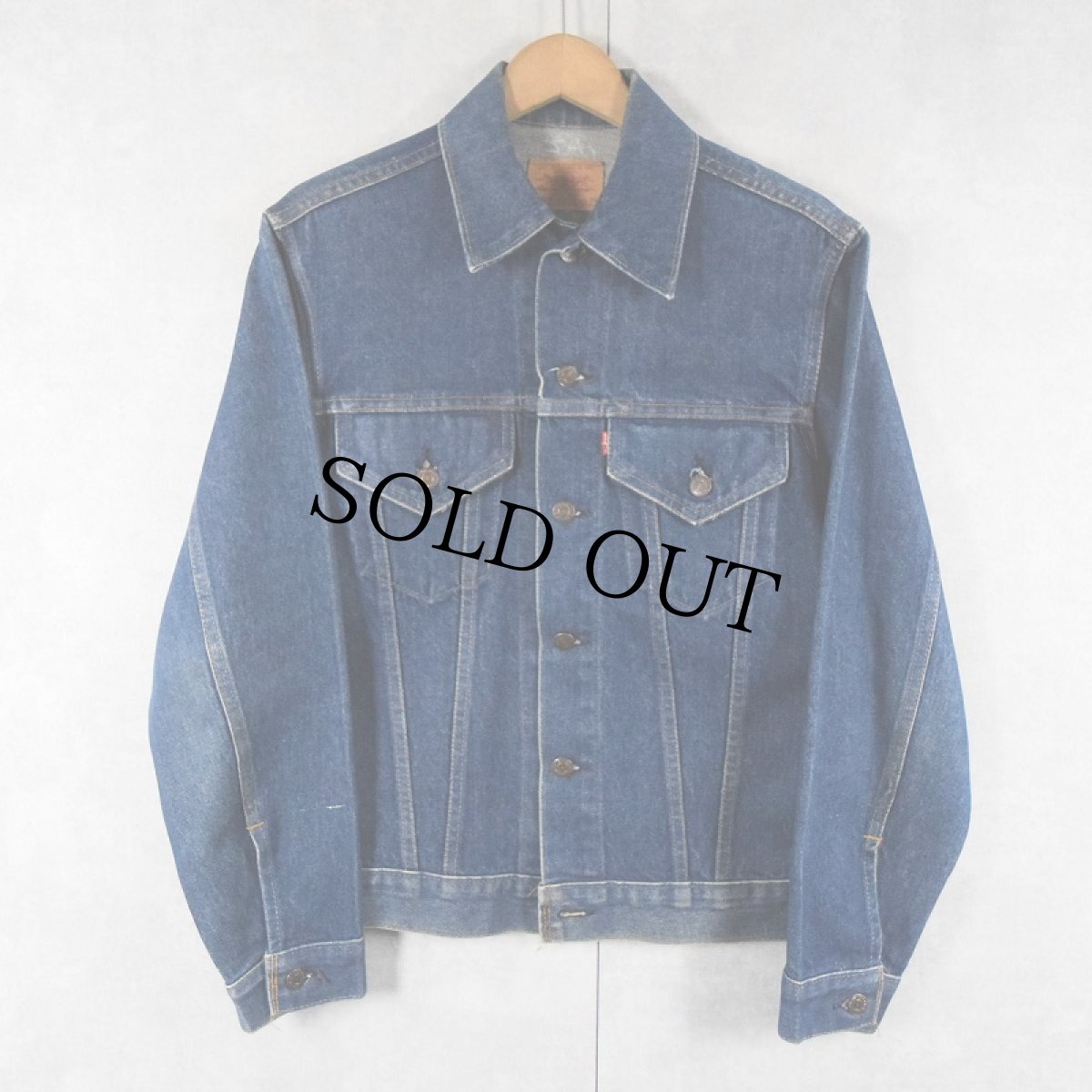 画像1: 70's Levi's 70505-0217 USA製 デニムジャケット SIZE36 (1)