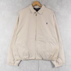 画像1: POLO Ralph Lauren ロゴ刺繍 コットンスイングトップ L (1)