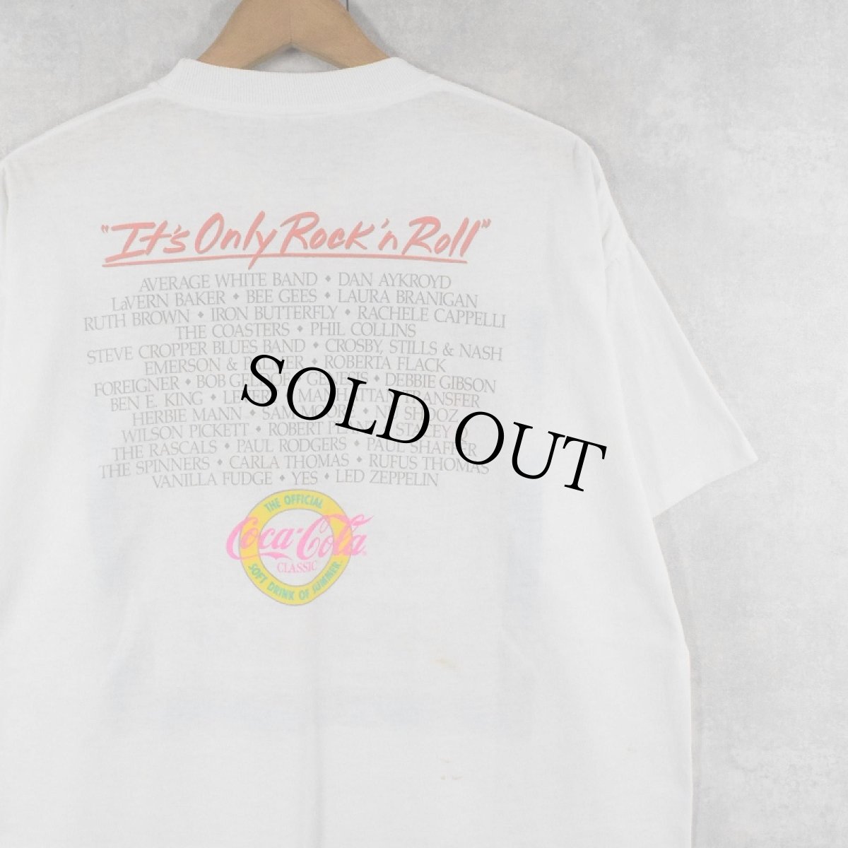 画像2: 80's Atlantic Records "40TH ANNIVERSARY" レコードレーベル プリントTシャツ (2)